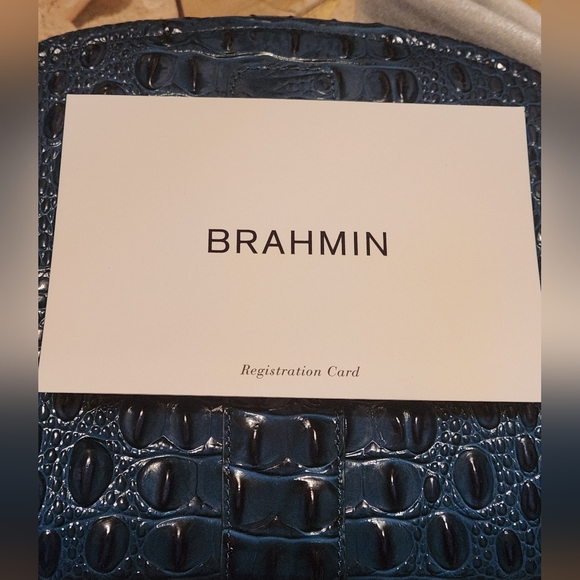 Brahmin Cynthia Juniper Melbourne Leather Bag - Picture 13 of 14